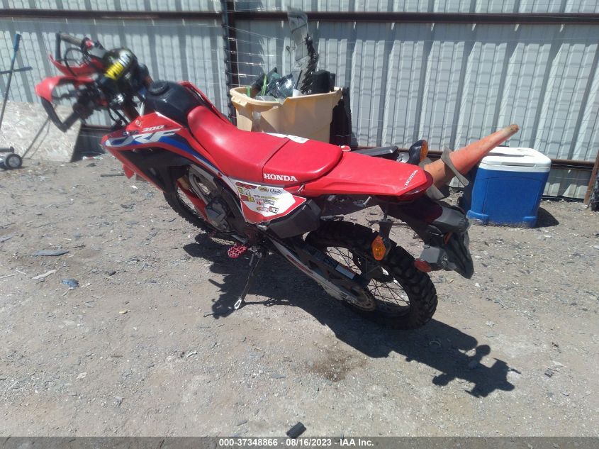 2021 HONDA CRF300 L MLHND1617M5002124