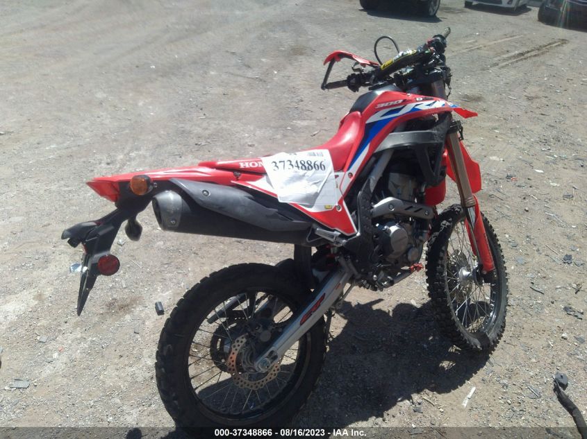 2021 HONDA CRF300 L MLHND1617M5002124