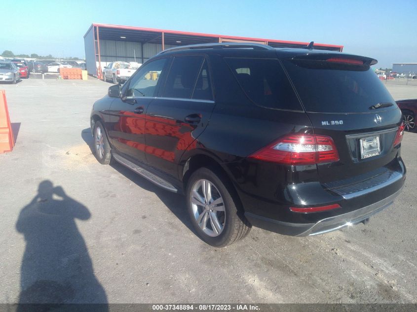 2013 MERCEDES-BENZ M-CLASS ML 350 - 4JGDA5JB8DA150591
