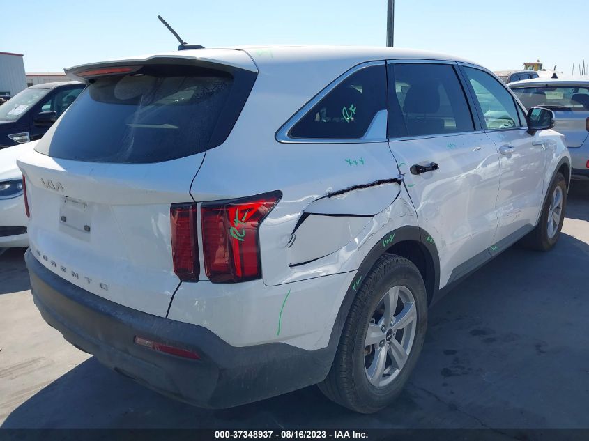 2022 KIA SORENTO LX - 5XYRG4LC3NG082601