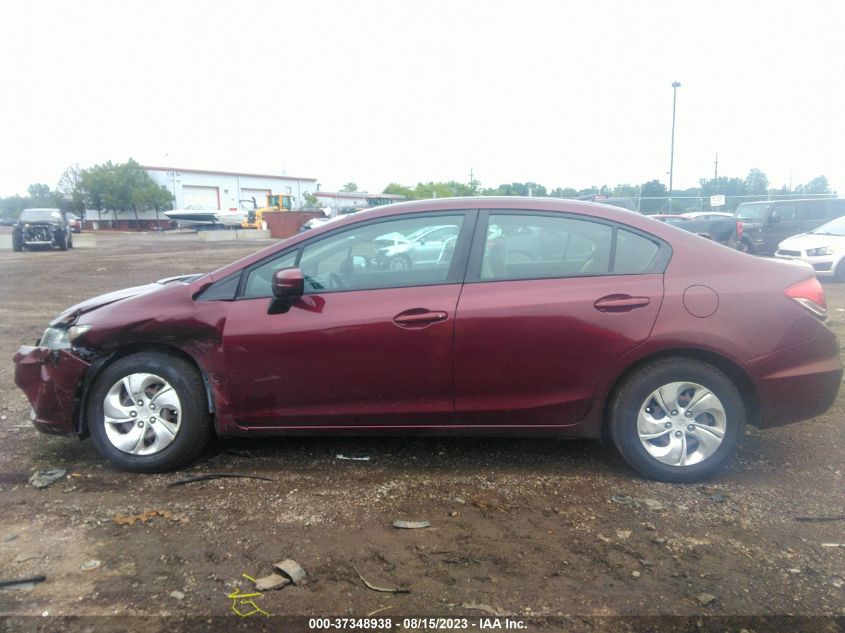 2014 HONDA CIVIC SEDAN LX - 19XFB2F56EE047261