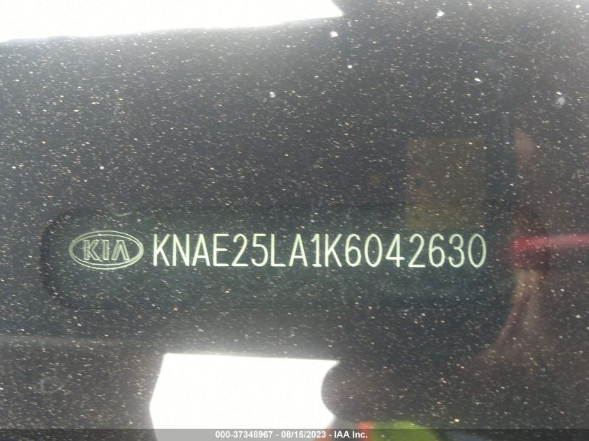 2019 KIA STINGER PREMIUM - KNAE25LA1K6042630