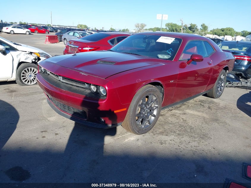 VIN 2C3CDZGG3JH138030 2018 DODGE CHALLENGER GT