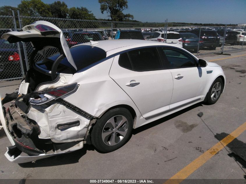 2016 KIA OPTIMA HYBRID - KNAGM4AD8G5096661