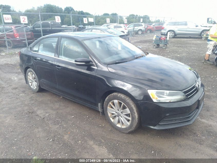 2015 VOLKSWAGEN JETTA SEDAN 1.8T SE W/CONNECTIVITY - 3VWD17AJ5FM295730