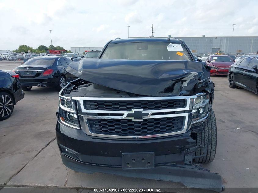 2019 CHEVROLET TAHOE LT - 1GNSCBKC2KR335723