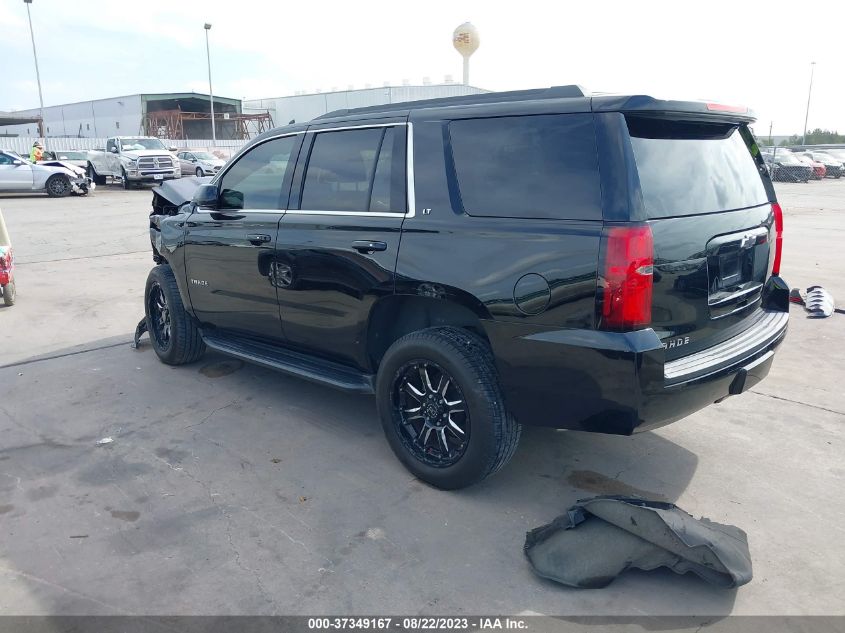 2019 CHEVROLET TAHOE LT - 1GNSCBKC2KR335723