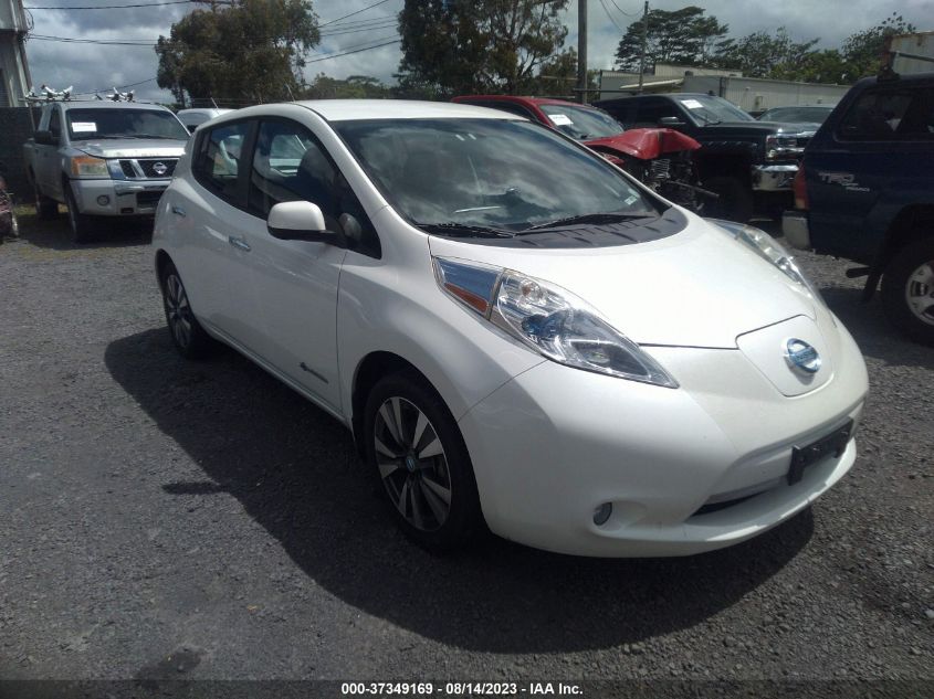 2013 NISSAN LEAF SL - 1N4AZ0CP6DC417037