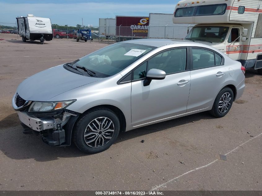 2014 HONDA CIVIC SEDAN LX - 19XFB2F50EE010805