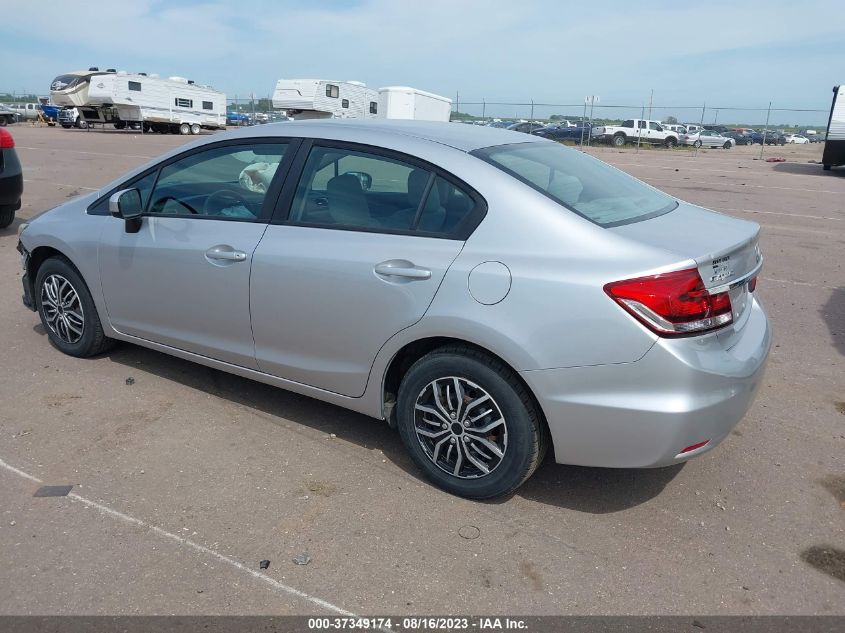 2014 HONDA CIVIC SEDAN LX - 19XFB2F50EE010805