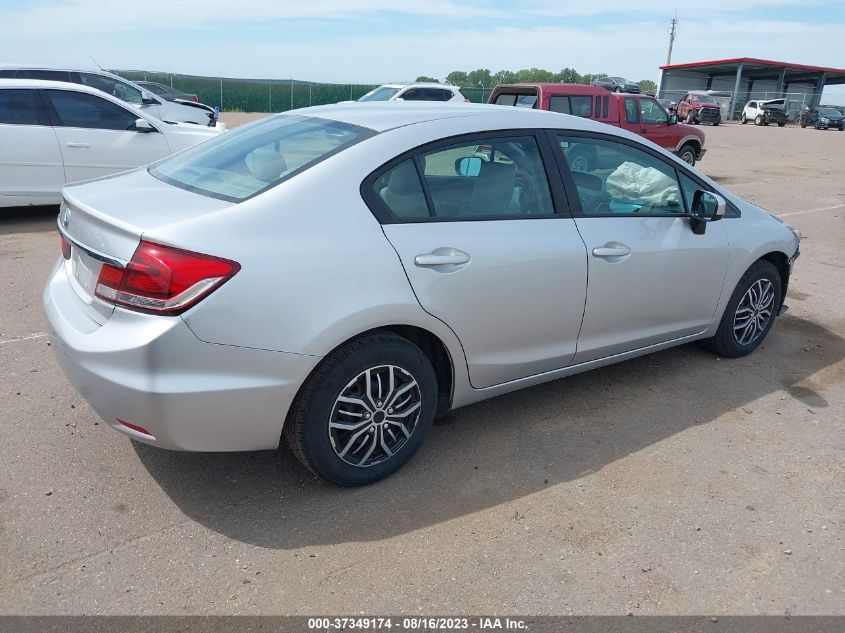 2014 HONDA CIVIC SEDAN LX - 19XFB2F50EE010805