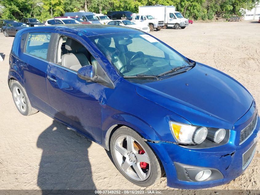 2014 CHEVROLET SONIC LTZ - 1G1JE6SB3E4131889