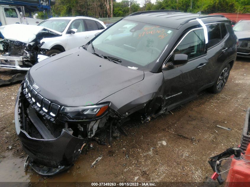 2022 JEEP COMPASS LIMITED - 3C4NJDCB4NT128954