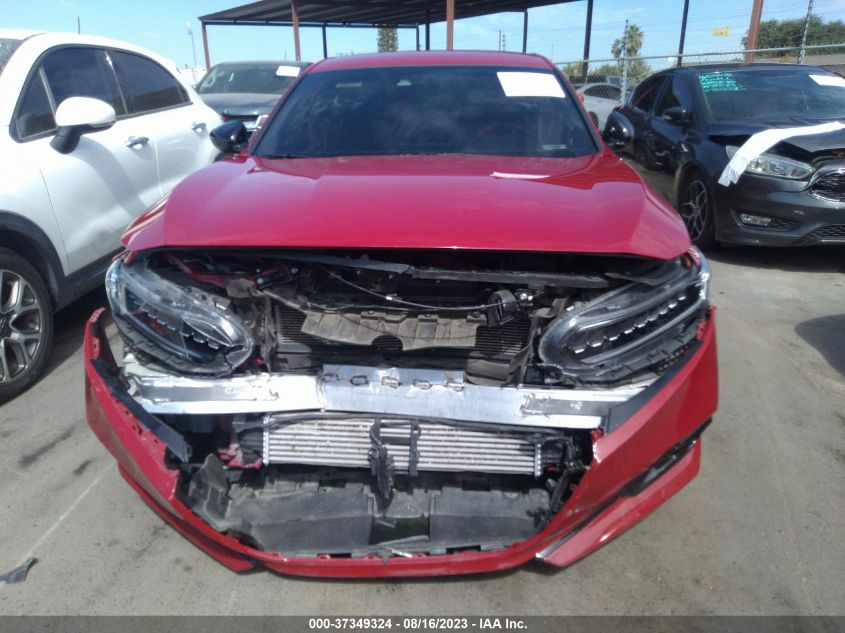 2021 HONDA ACCORD SEDAN SPORT - 1HGCV1F33MA077923