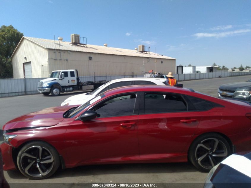 2021 HONDA ACCORD SEDAN SPORT - 1HGCV1F33MA077923