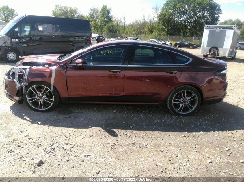 2016 FORD FUSION TITANIUM - 3FA6P0K90GR301594