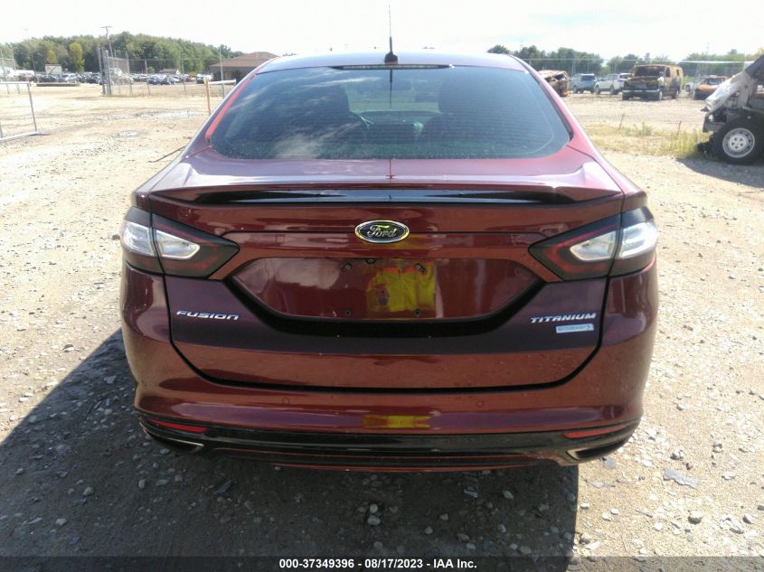 2016 FORD FUSION TITANIUM - 3FA6P0K90GR301594