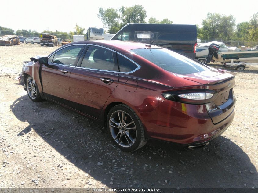 2016 FORD FUSION TITANIUM - 3FA6P0K90GR301594