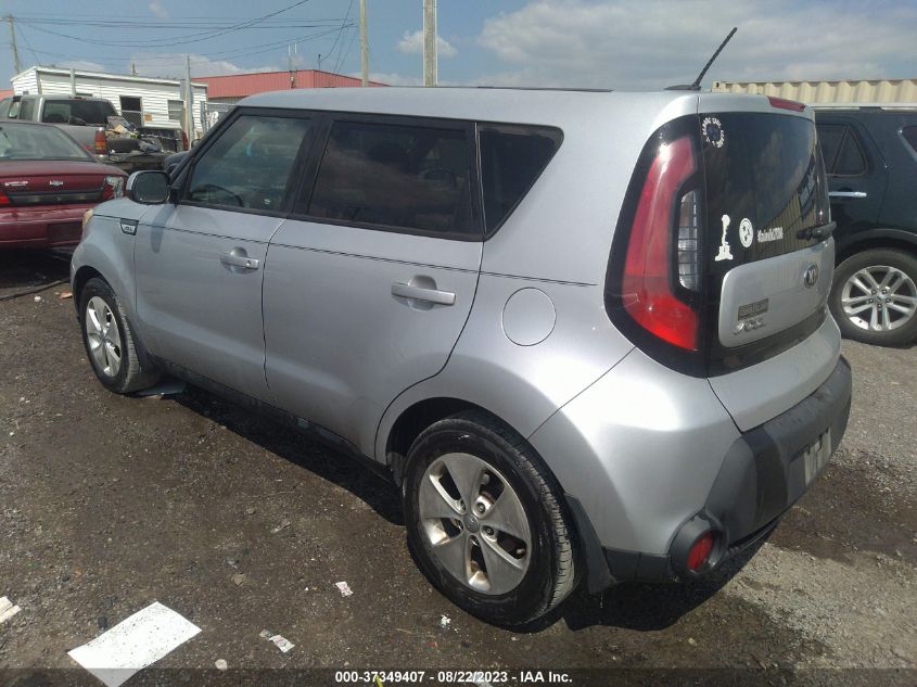 2015 KIA SOUL BASE - KNDJN2A25F7752472