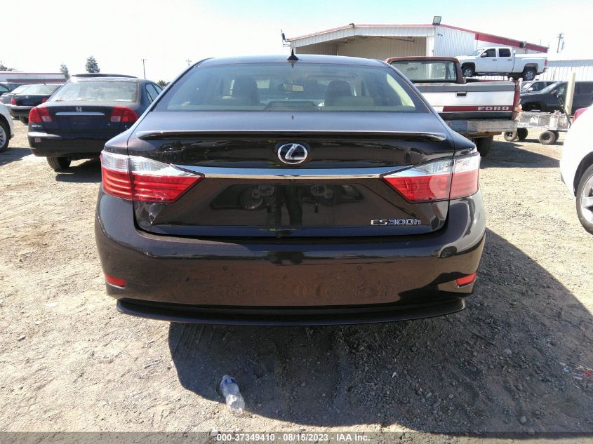 2014 LEXUS ES 300H HYBRID - JTHBW1GG7E2068662