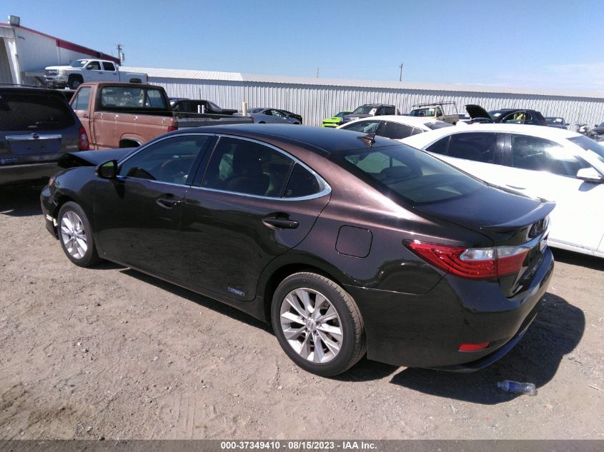 2014 LEXUS ES 300H HYBRID - JTHBW1GG7E2068662