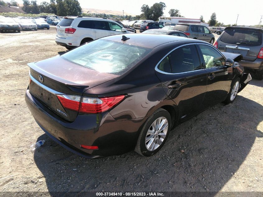 2014 LEXUS ES 300H HYBRID - JTHBW1GG7E2068662
