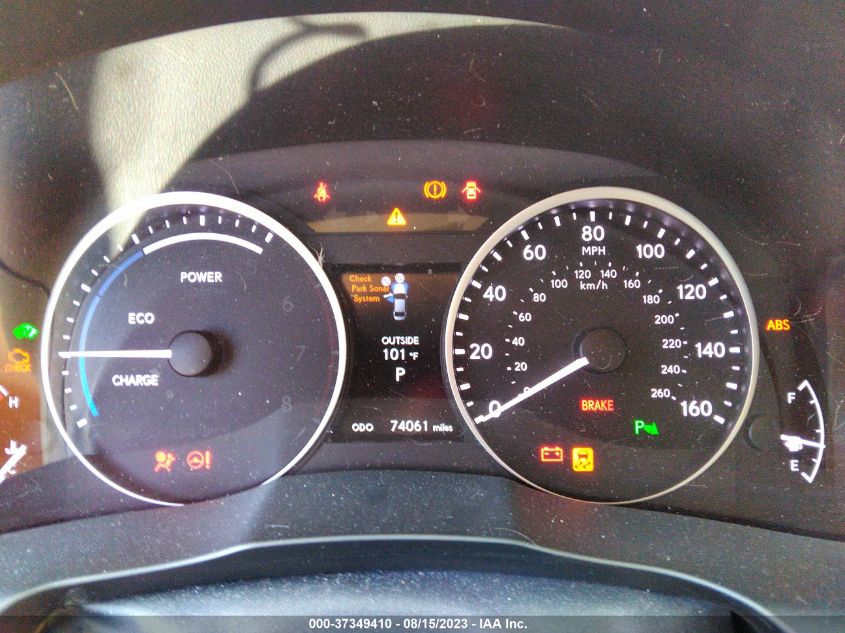2014 LEXUS ES 300H HYBRID - JTHBW1GG7E2068662