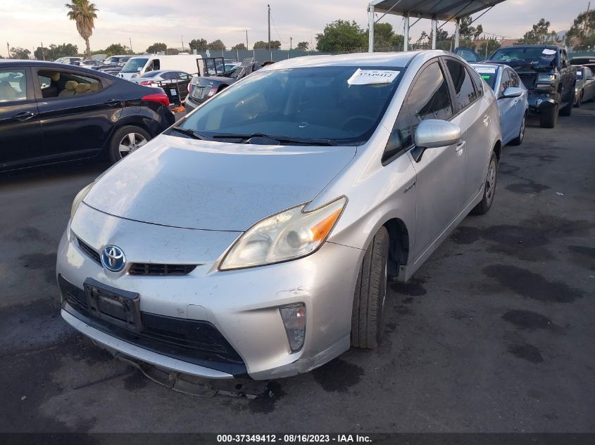 2013 TOYOTA PRIUS - JTDKN3DU2D0344427