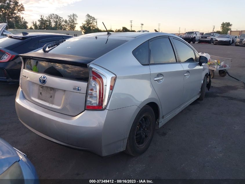 2013 TOYOTA PRIUS - JTDKN3DU2D0344427