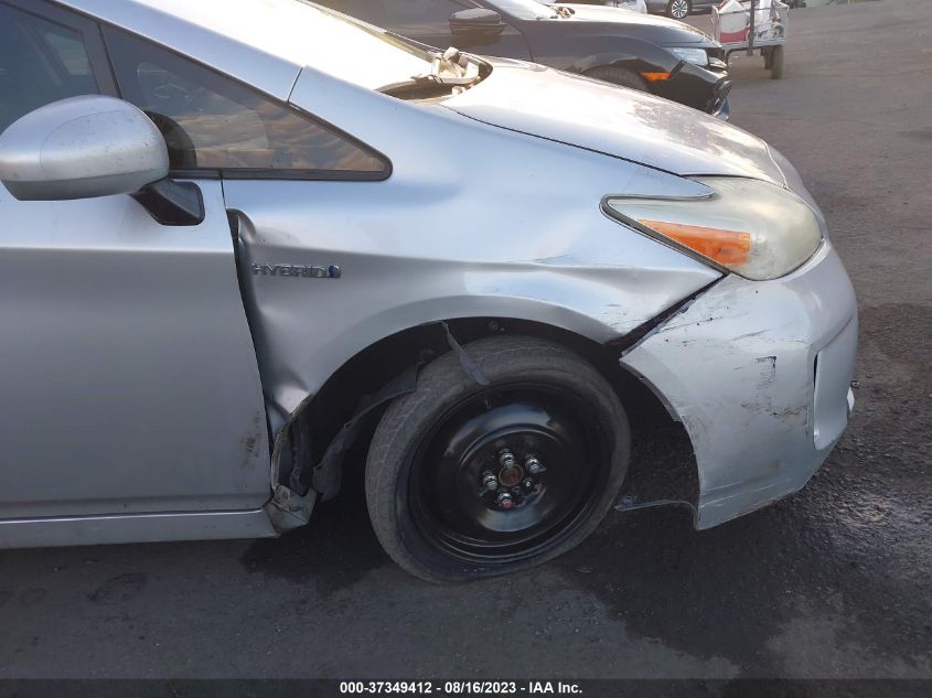 2013 TOYOTA PRIUS - JTDKN3DU2D0344427