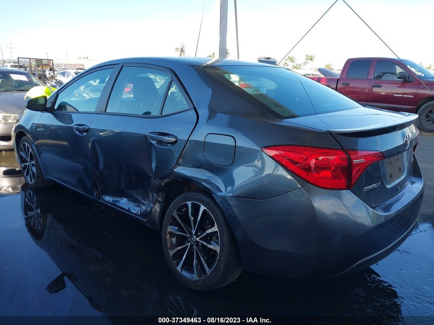 VIN 2T1BURHE8JC021901 2018 TOYOTA COROLLA L/LE/XLE/SE/XSE