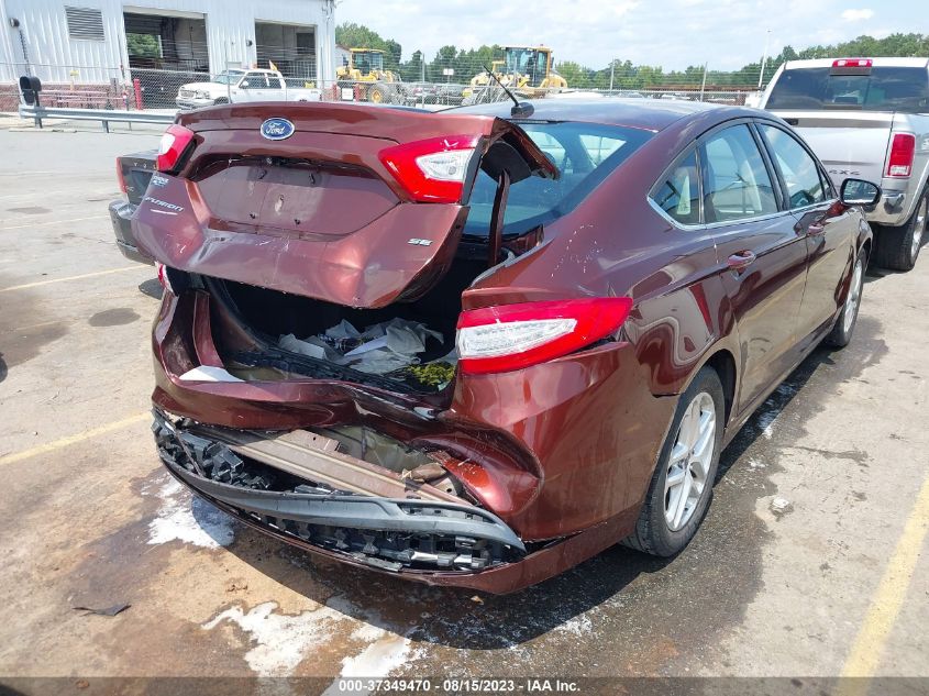 2015 FORD FUSION SE - 3FA6P0H79FR146368