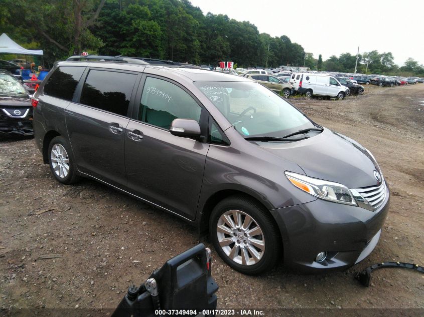 2015 TOYOTA SIENNA LTD/XLE/XLE PREMIUM - 5TDDK3DC3FS109205