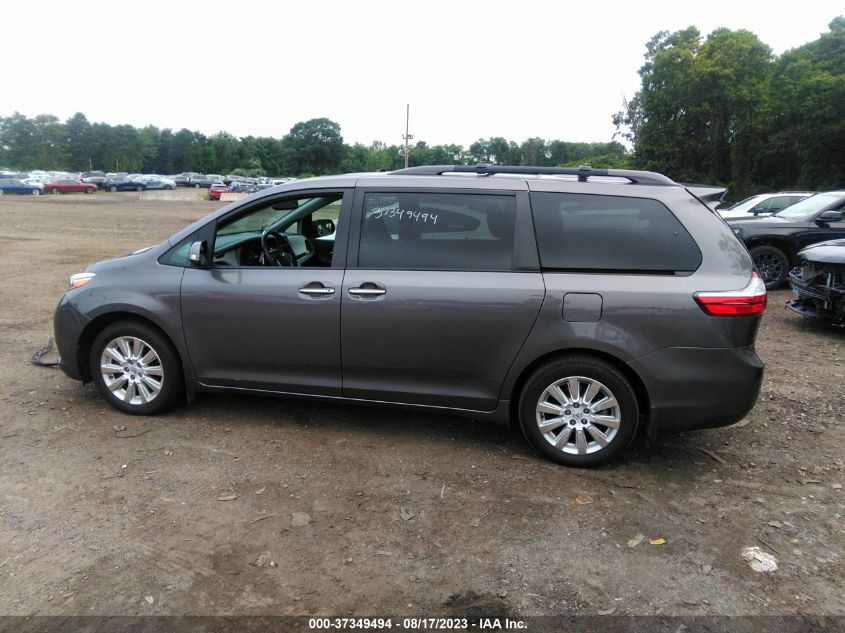 2015 TOYOTA SIENNA LTD/XLE/XLE PREMIUM - 5TDDK3DC3FS109205