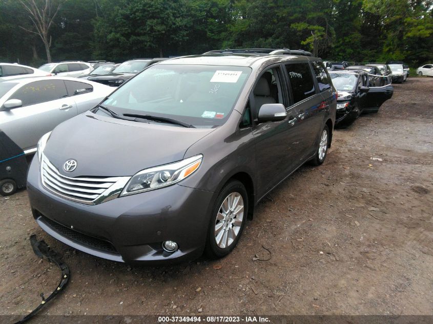 2015 TOYOTA SIENNA LTD/XLE/XLE PREMIUM - 5TDDK3DC3FS109205