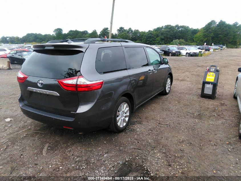 2015 TOYOTA SIENNA LTD/XLE/XLE PREMIUM - 5TDDK3DC3FS109205