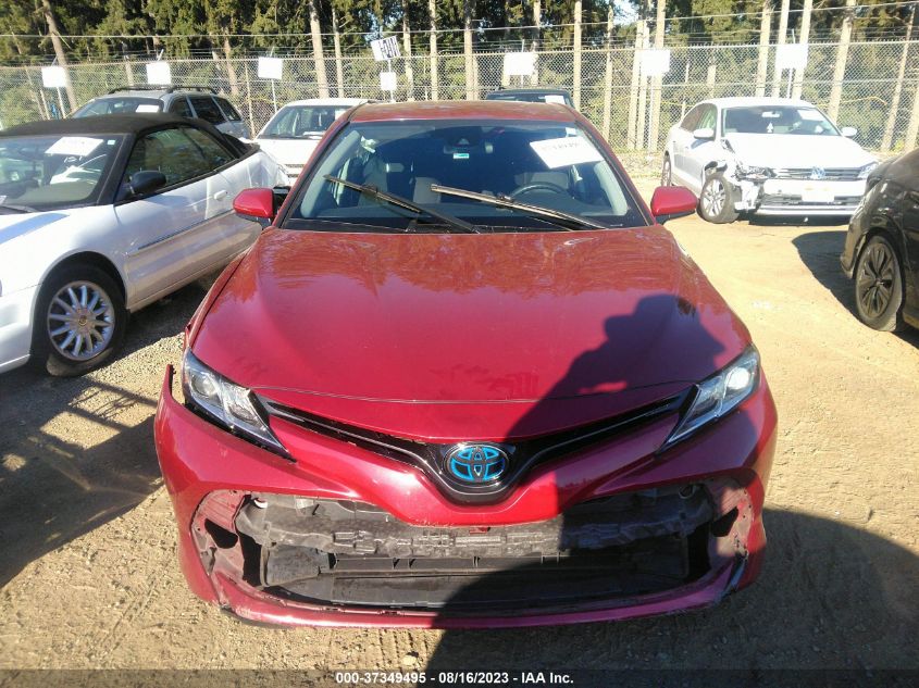 2018 TOYOTA CAMRY HYBRID - 4T1B31HKXJU503763