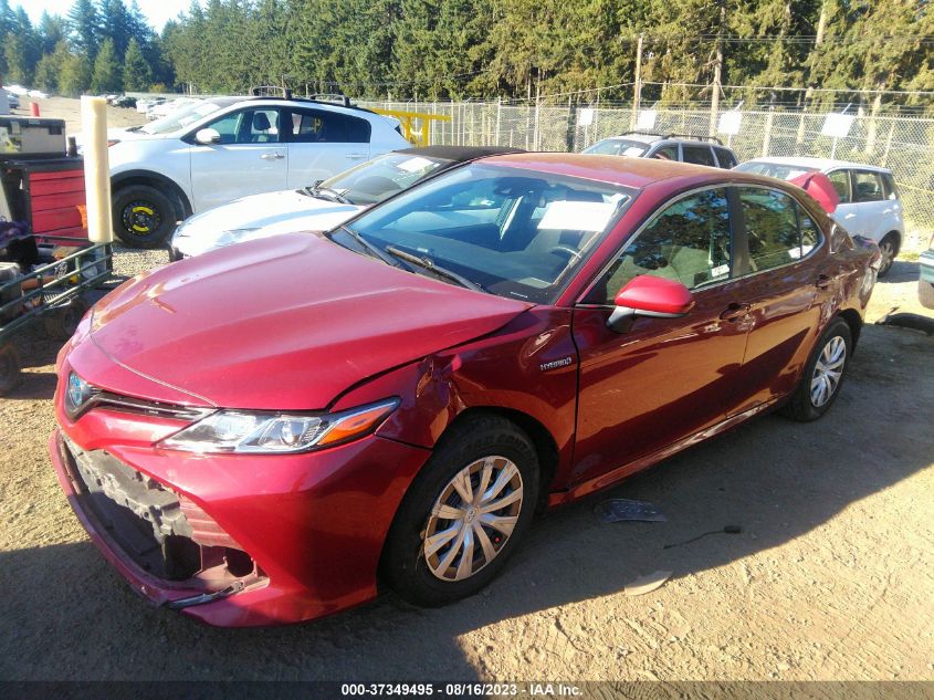 2018 TOYOTA CAMRY HYBRID - 4T1B31HKXJU503763