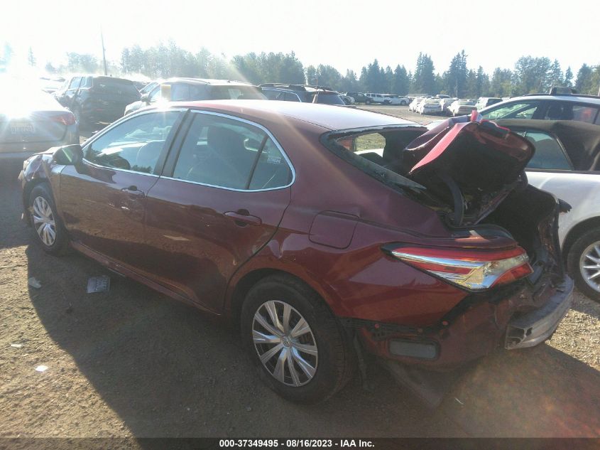 2018 TOYOTA CAMRY HYBRID - 4T1B31HKXJU503763