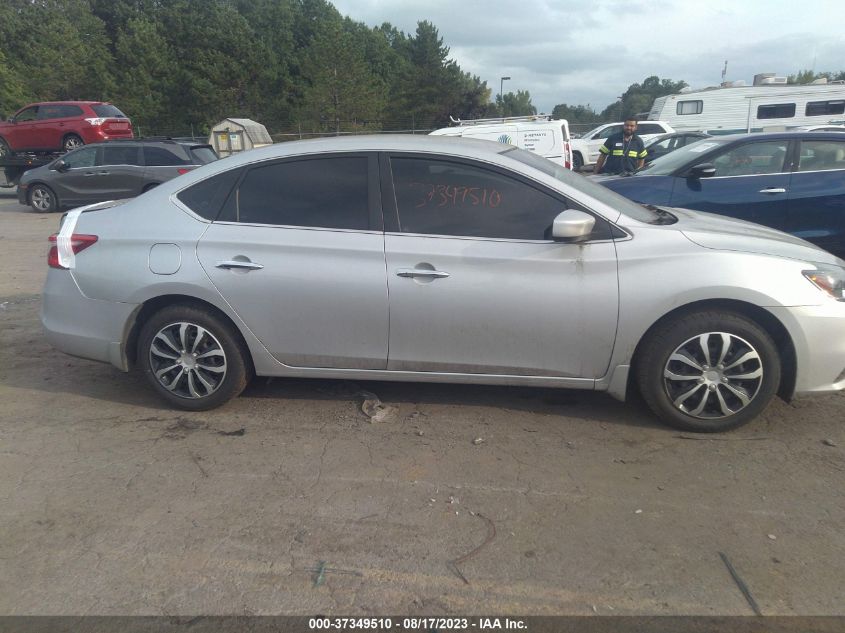 2019 NISSAN SENTRA S - 3N1AB7AP6KY258862