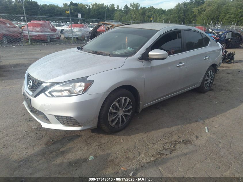 2019 NISSAN SENTRA S - 3N1AB7AP6KY258862