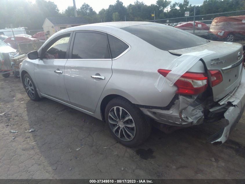 2019 NISSAN SENTRA S - 3N1AB7AP6KY258862