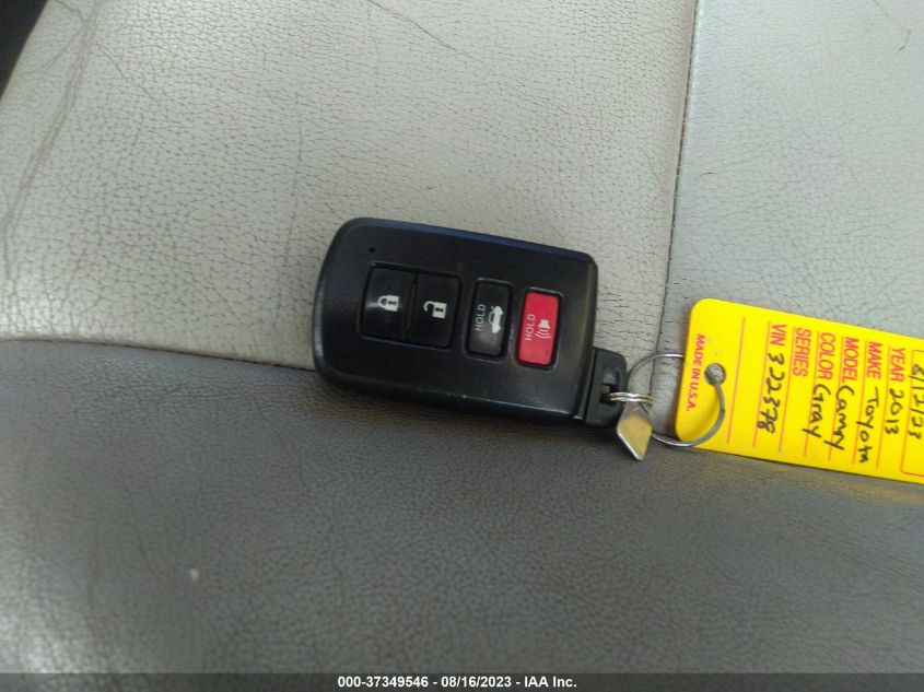 2013 TOYOTA CAMRY L/SE/LE/XLE - 4T4BF1FK5DR322378