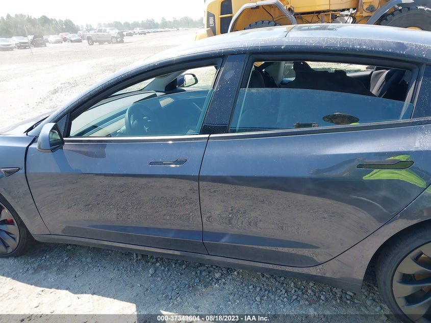 VIN 5YJ3E1EC7NF317337 2022 TESLA MODEL 3 PERFORMANCE