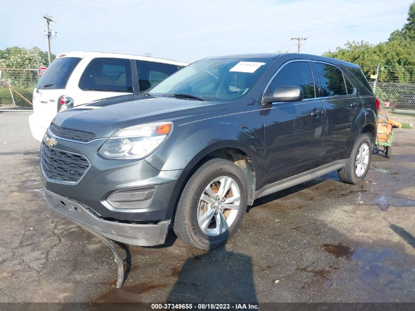 2017 CHEVROLET EQUINOX LS - 2GNALBEK7H1545962