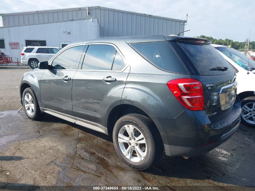 2017 CHEVROLET EQUINOX LS - 2GNALBEK7H1545962