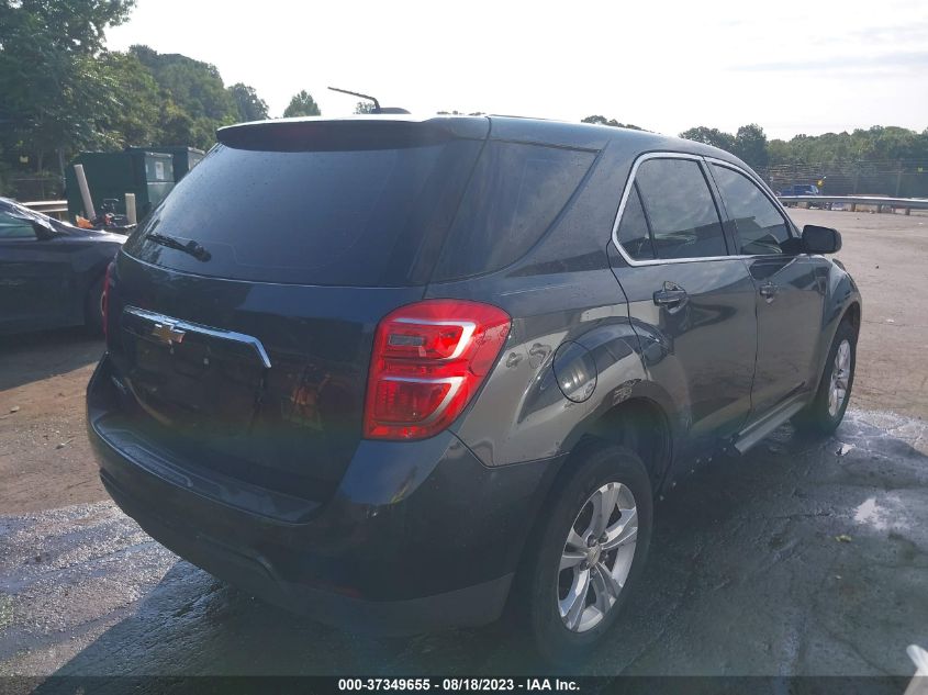 2017 CHEVROLET EQUINOX LS - 2GNALBEK7H1545962
