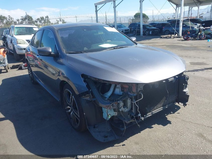 2016 HONDA ACCORD SEDAN SPORT - 1HGCR2F6XGA205289