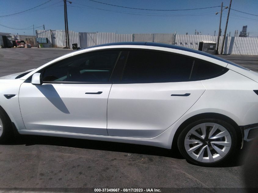 2021 TESLA MODEL 3 LONG RANGE - 5YJ3E1EB6MF053968