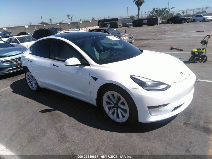 2021 TESLA MODEL 3 LONG RANGE - 5YJ3E1EB6MF053968